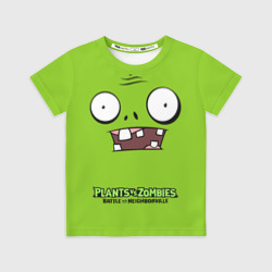 Детская футболка 3D Plants vs Zombies Зомби