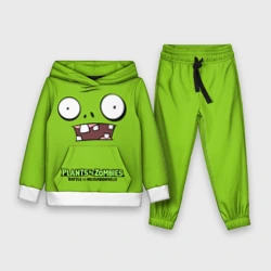 Детский костюм с толстовкой 3D Plants vs Zombies Зомби