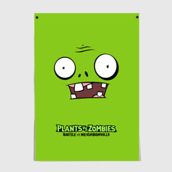 Постер Plants vs Zombies Зомби