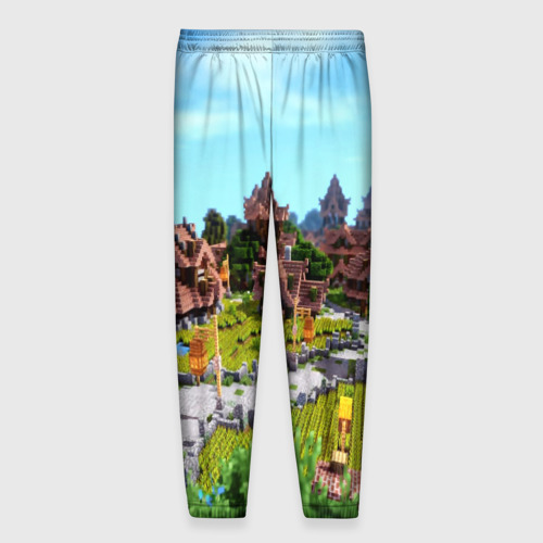 Мужские брюки 3D Minecraft world, цвет 3D печать - фото 2