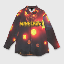 Мужская рубашка oversize 3D Minecraft