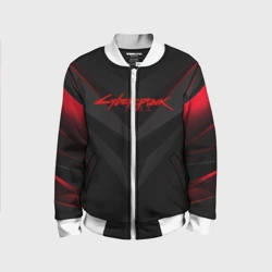 Детский бомбер 3D Cyberpunk 2077 Киберпанк 2077