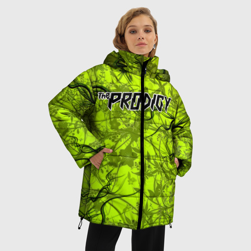 Женская зимняя куртка Oversize The Prodigy, цвет черный - фото 3