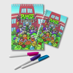 Блокнот Plants vs zombies