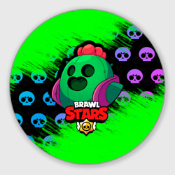 Круглый коврик для мышки Brawl Stars [1]