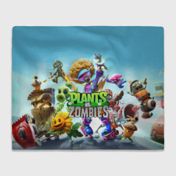 Плед 3D Plants vs zombies