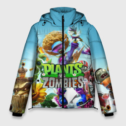 Мужская зимняя куртка 3D Plants vs zombies