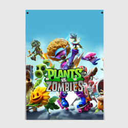 Постер Plants vs zombies