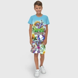 Детский костюм с шортами 3D Plants vs zombies - фото 2