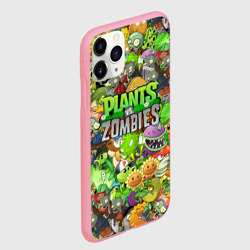 Чехол для iPhone 11 Pro Max матовый Plants vs zombies - фото 2