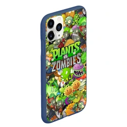 Чехол для iPhone 11 Pro Max матовый Plants vs zombies - фото 2