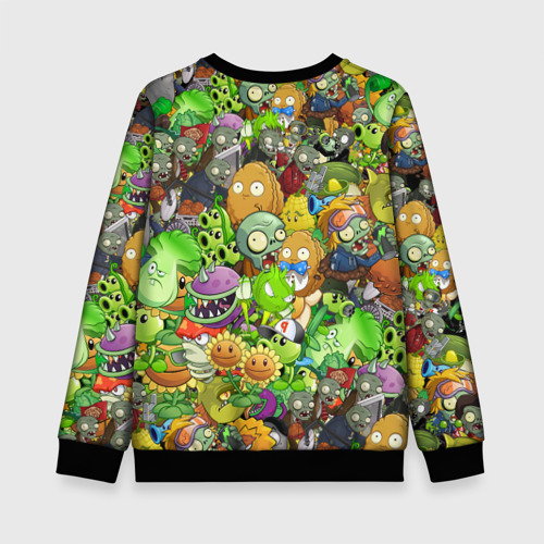 Детский свитшот 3D Plants vs zombies - фото 2