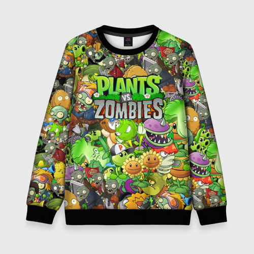Детский свитшот 3D Plants vs zombies