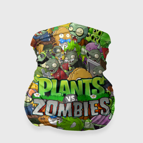 Бандана-труба 3D Plants vs zombies, цвет 3D печать