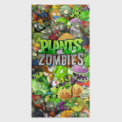 Бандана-труба 3D Plants vs zombies, цвет 3D печать - фото 7