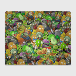 Плед 3D Plants vs zombies