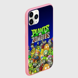 Чехол для iPhone 11 Pro Max матовый Plants vs zombies - фото 2