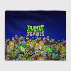 Плед 3D Plants vs zombies