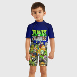 Детский купальный костюм 3D Plants vs zombies - фото 2