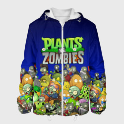 Мужская куртка 3D Plants vs zombies