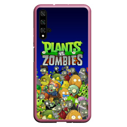 Чехол для Honor 20 Plants vs zombies