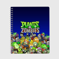 Тетрадь Plants vs zombies