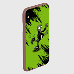 Чехол для iPhone XS Max матовый Plants vs. Zombies - фото 2