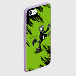 Чехол для iPhone 5/5S матовый Plants vs. Zombies - фото 2