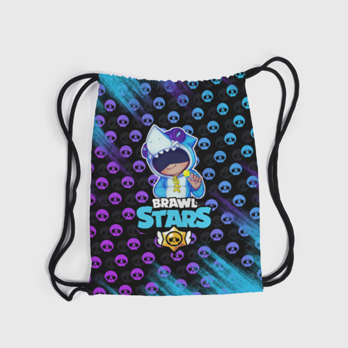 Рюкзак-мешок 3D Brawl Stars Leon - фото 6