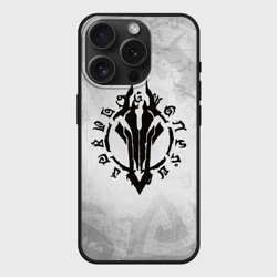 Чехол силиконовый для Apple iPhone 15 Pro матовый Darksiders