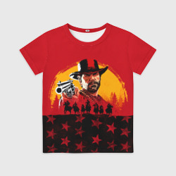 Детская футболка 3D Red Dead Redemption 2