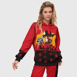 Женский костюм с толстовкой 3D Red Dead Redemption 2 - фото 2