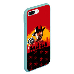 Чехол для iPhone 7Plus/8 Plus матовый Red Dead Redemption 2 - фото 2