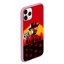 Чехол для iPhone 11 Pro Max матовый Red Dead Redemption 2 - фото 2