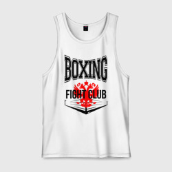 Мужская майка хлопок Boxing fight club Russia