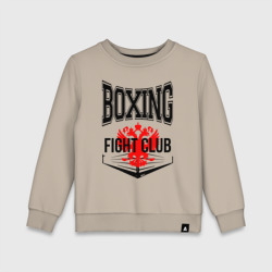 Детский свитшот хлопок Boxing fight club Russia