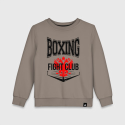 Детский свитшот хлопок Boxing fight club Russia