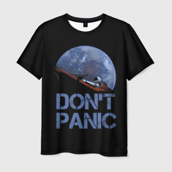 Мужская футболка 3D Dont Panic