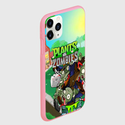 Чехол для iPhone 11 Pro Max матовый Plants vs. zombies - фото 2
