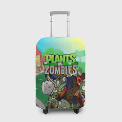 Чехол для чемодана 3D Plants vs. zombies