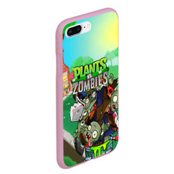 Чехол для iPhone 7Plus/8 Plus матовый Plants vs. zombies - фото 2