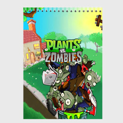 Скетчбук Plants vs. zombies