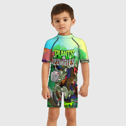 Детский купальный костюм 3D Plants vs. zombies - фото 2