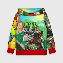 Детская толстовка 3D Plants vs. zombies