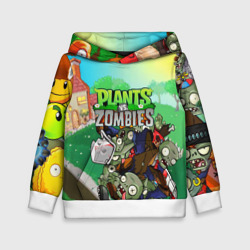 Детская толстовка 3D Plants vs. zombies