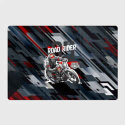 Магнитный плакат 3Х2 Road rider мотоциклист 