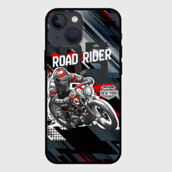 Чехол для iPhone 13 mini Road rider мотоциклист 