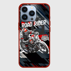 Чехол для iPhone 13 Pro Road rider мотоциклист 