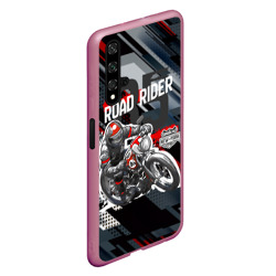 Чехол для Honor 20 Road rider мотоциклист  - фото 2