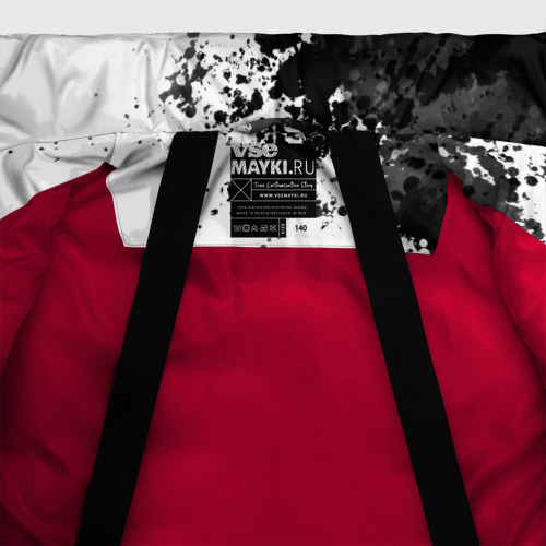 Зимняя куртка для мальчиков 3D PUBG, цвет красный - фото 7